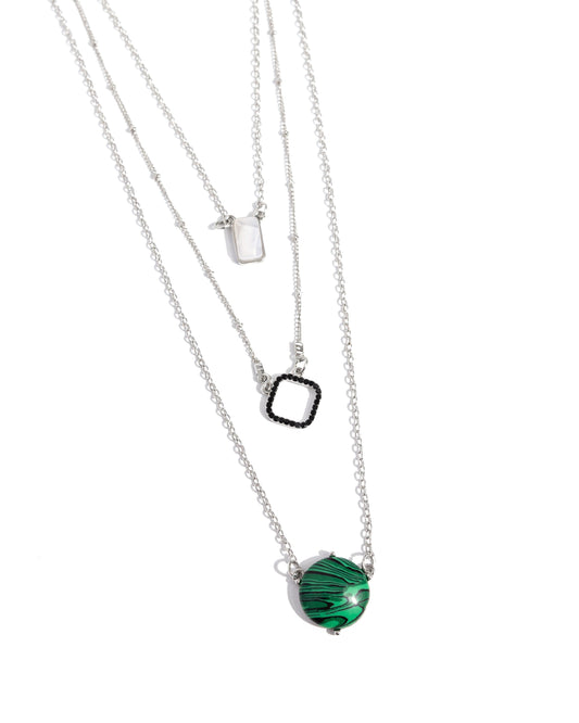 Paparazzi Necklaces - Playfully Panache - Green