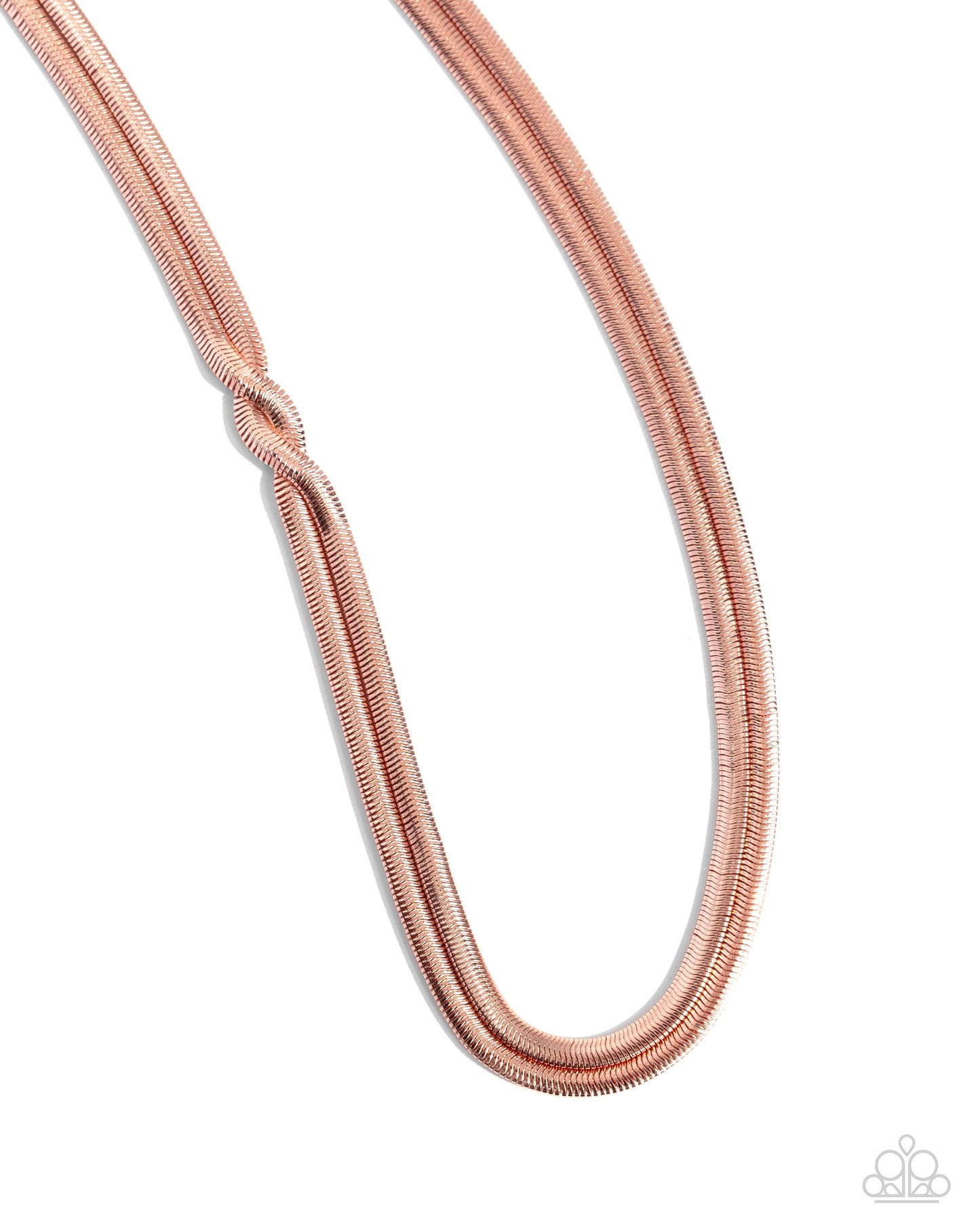 Paparazzi Necklaces - Tasteful Time - Copper