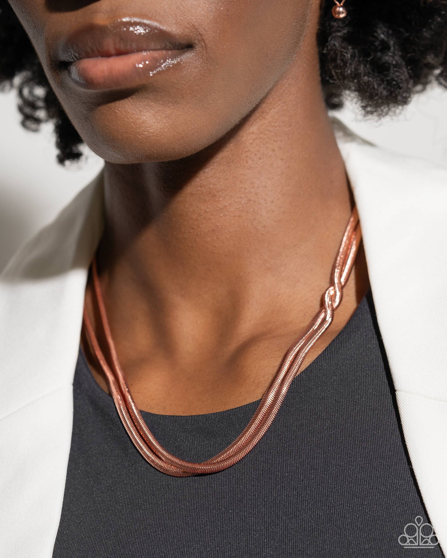 Paparazzi Necklaces - Tasteful Time - Copper