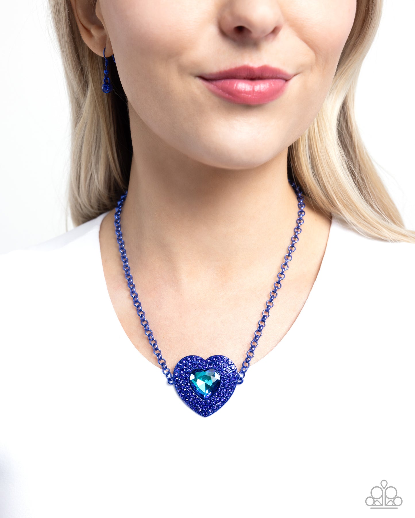 Paparazzi Necklaces - Locket Leisure - Blue