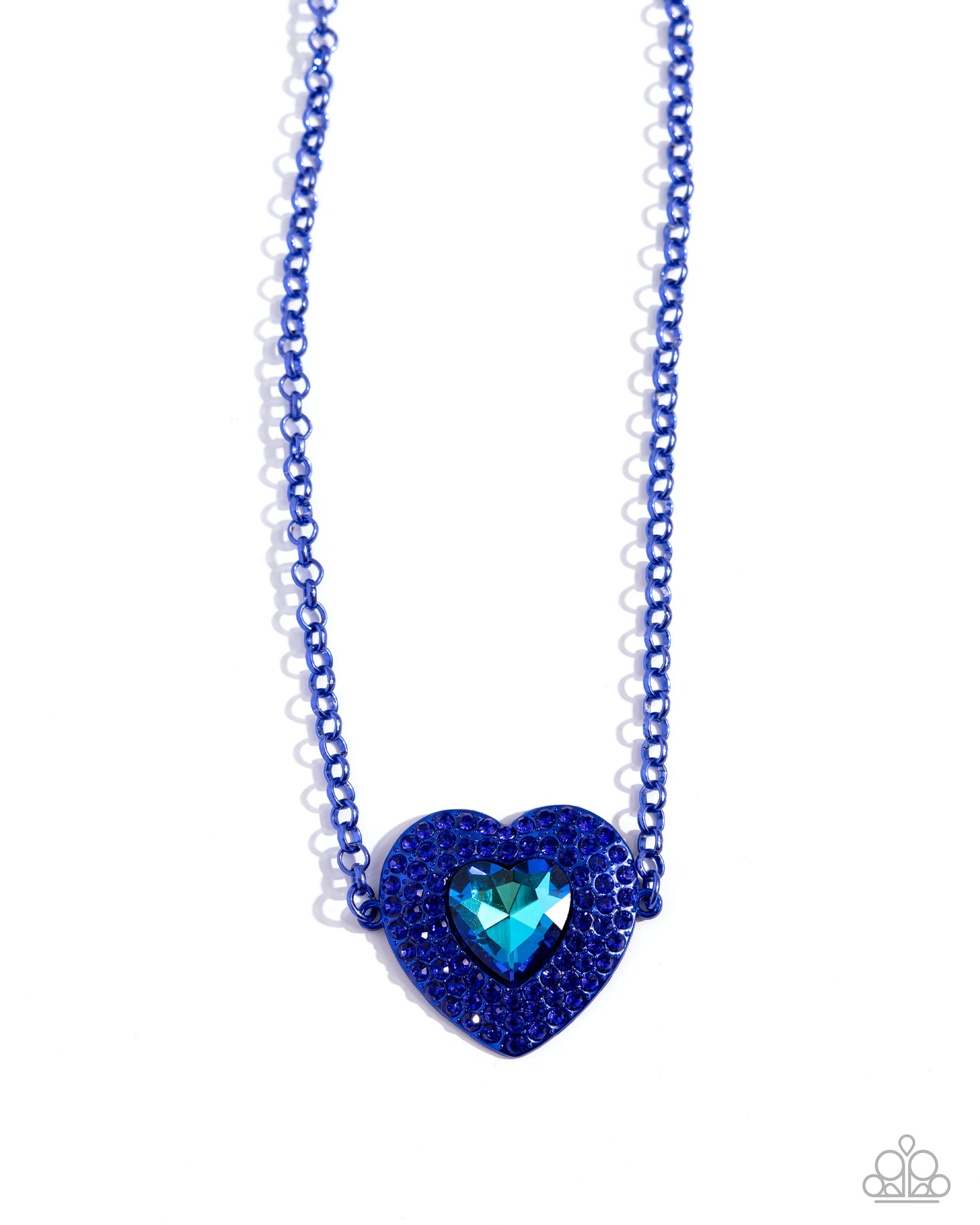 Paparazzi Necklaces - Locket Leisure - Blue