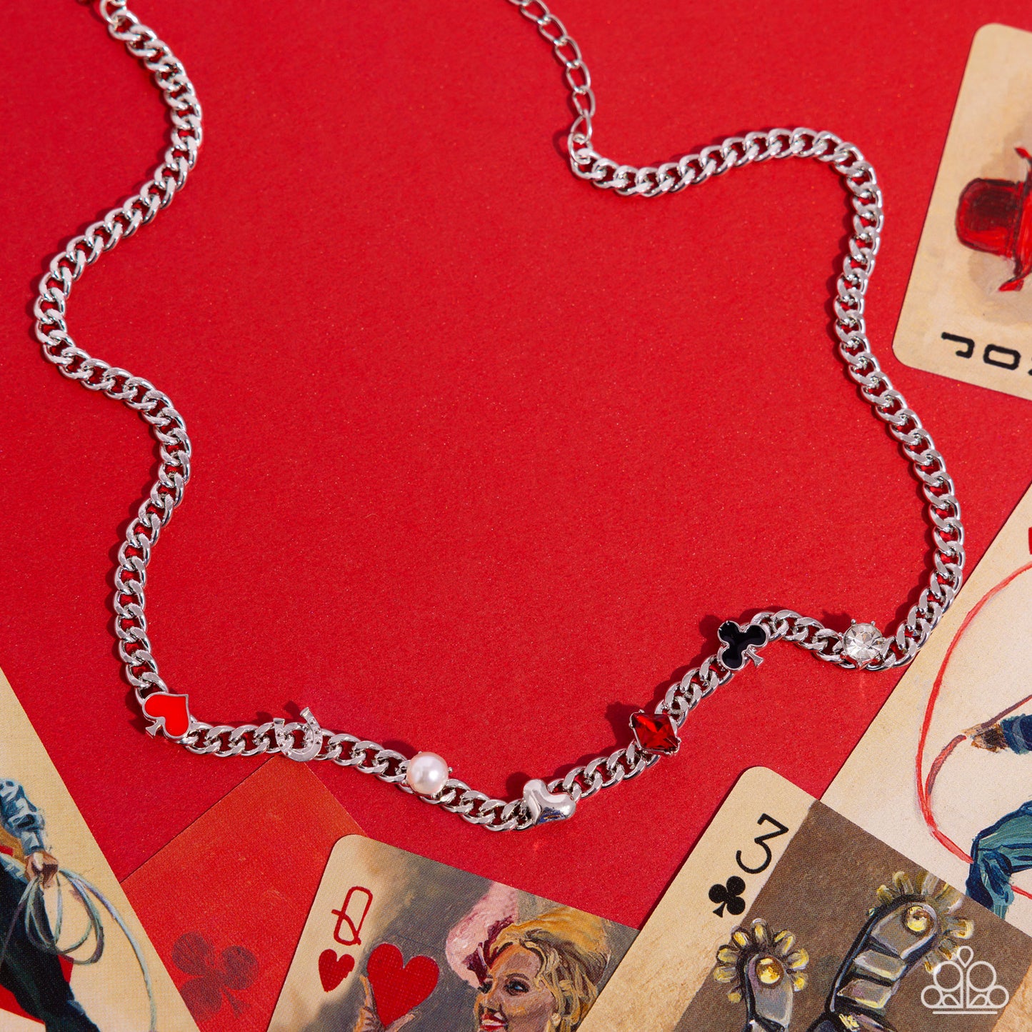 Paparazzi Necklaces - Vegas Vault - Red