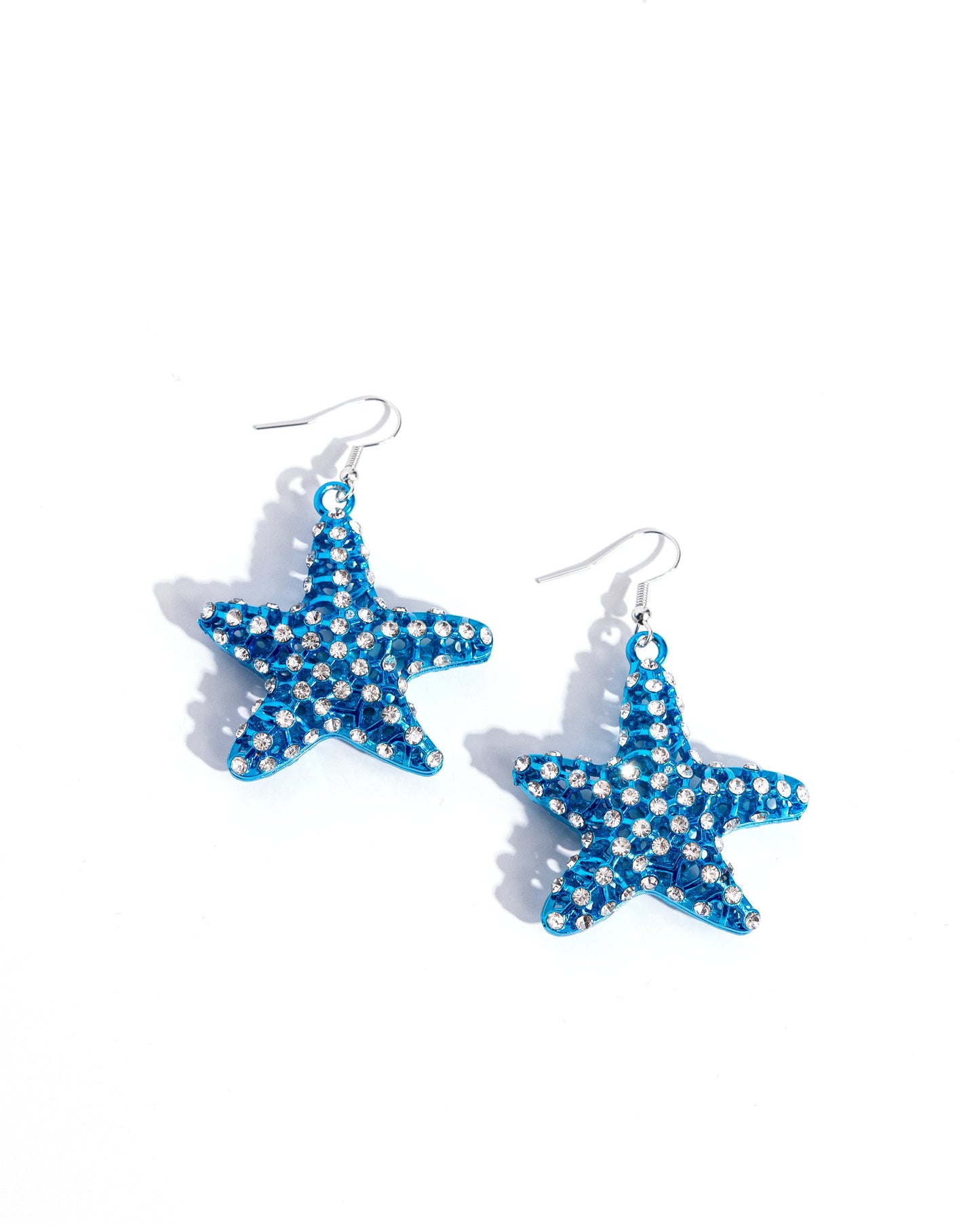 Paparazzi Earrings - Skilled Starfish - Blue