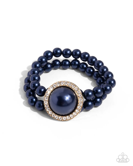 Paparazzi Bracelets - Valuable Victor - Blue
