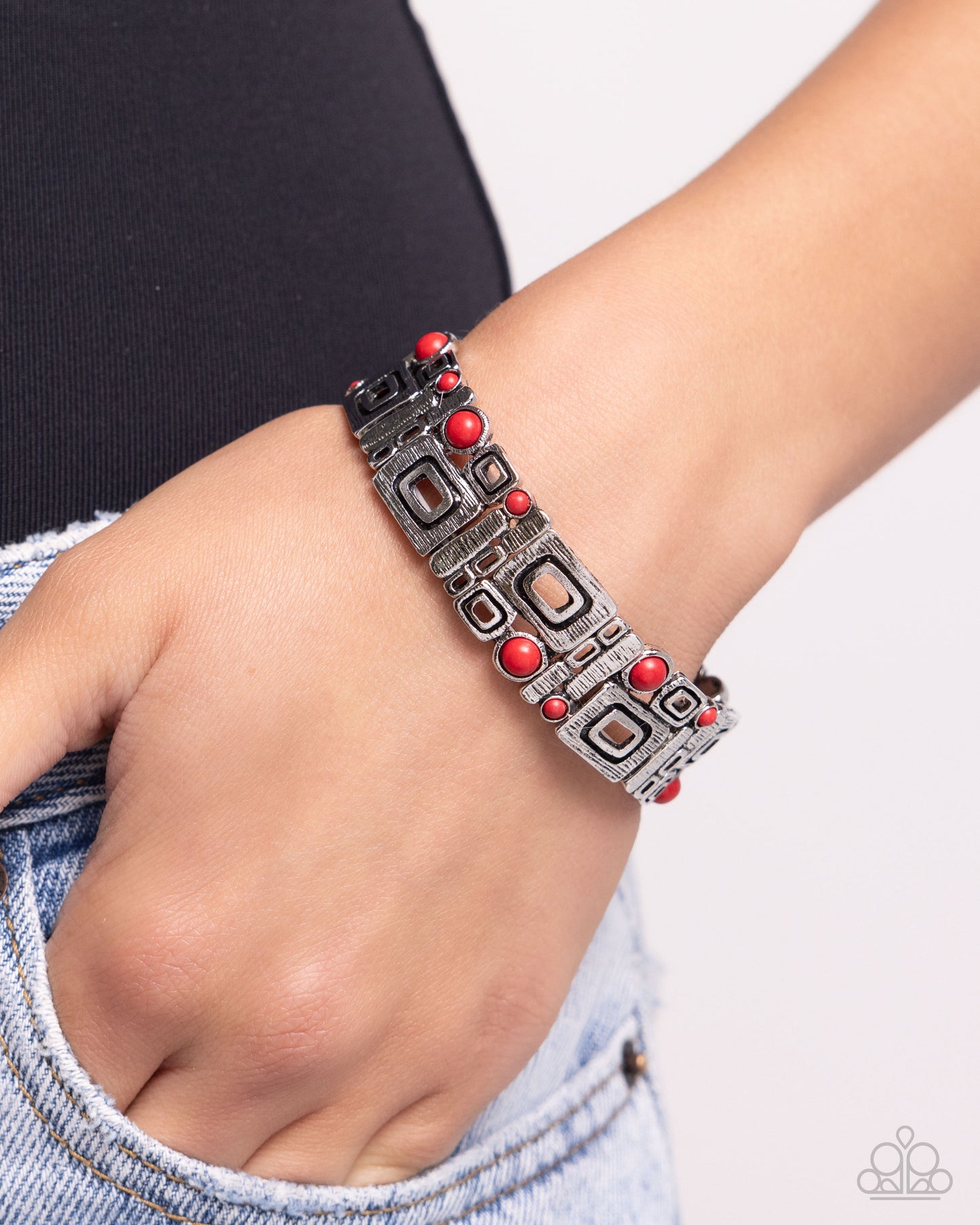 Paparazzi Bracelets - Forest Feel - Red