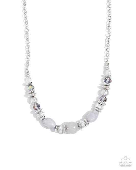 Paparazzi Necklaces - Refined Redux - Silver