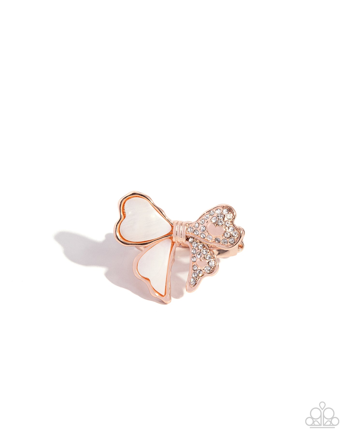 Paparazzi Rings - BOW-stopper - Rose Gold