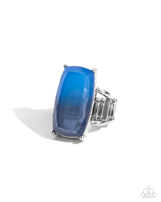 Paparazzi Rings - Dramatic Duo - Blue