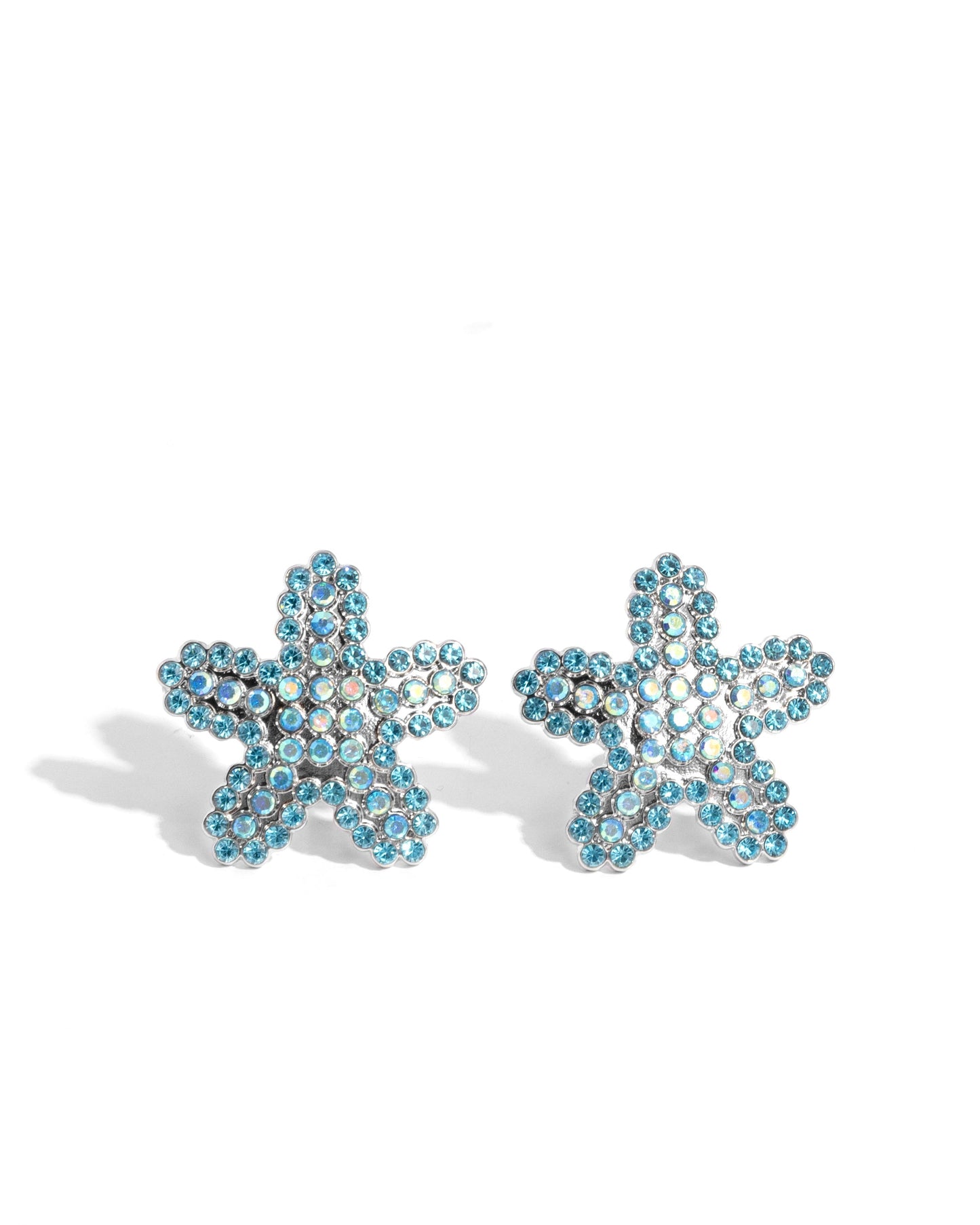Paparazzi Earrings - Starfish Serenade - Blue