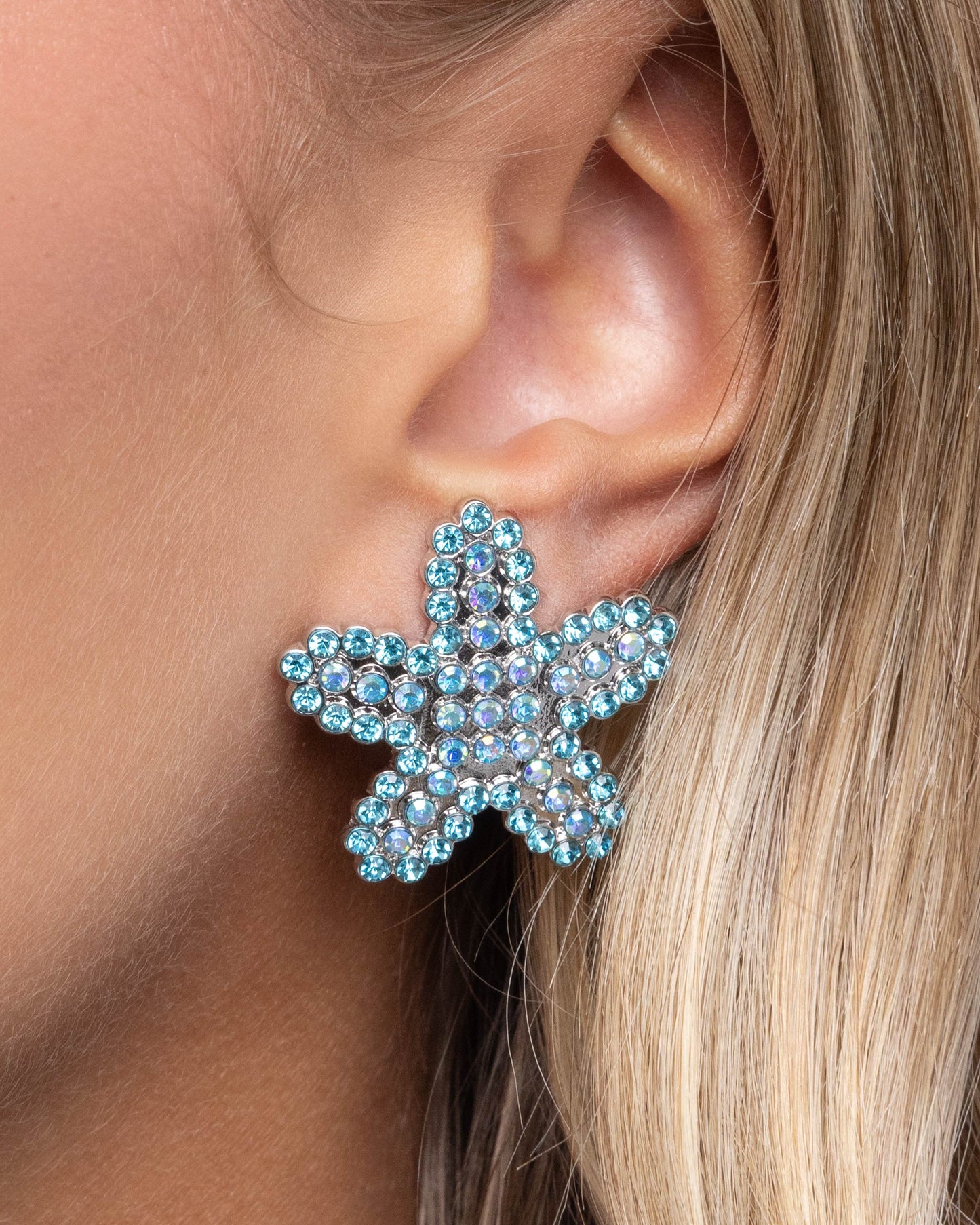 Paparazzi Earrings - Starfish Serenade - Blue