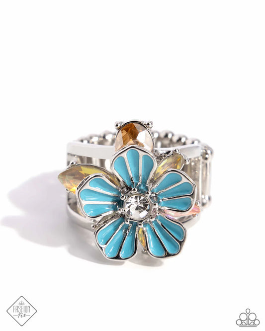 Paparazzi Rings - Hamptons Holiday - Blue - Fashion Fix