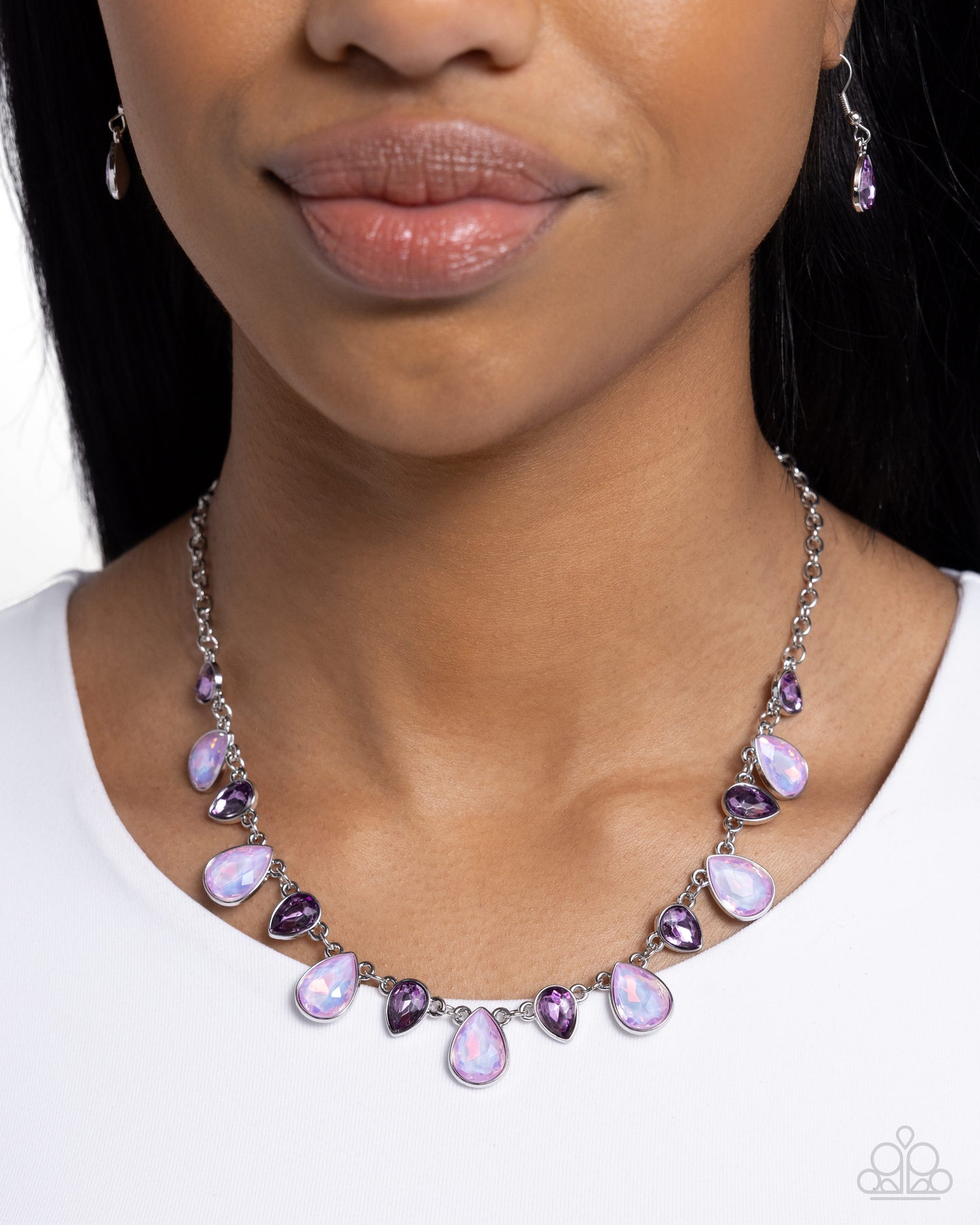 Paparazzi Necklaces - Summer Season - Purple