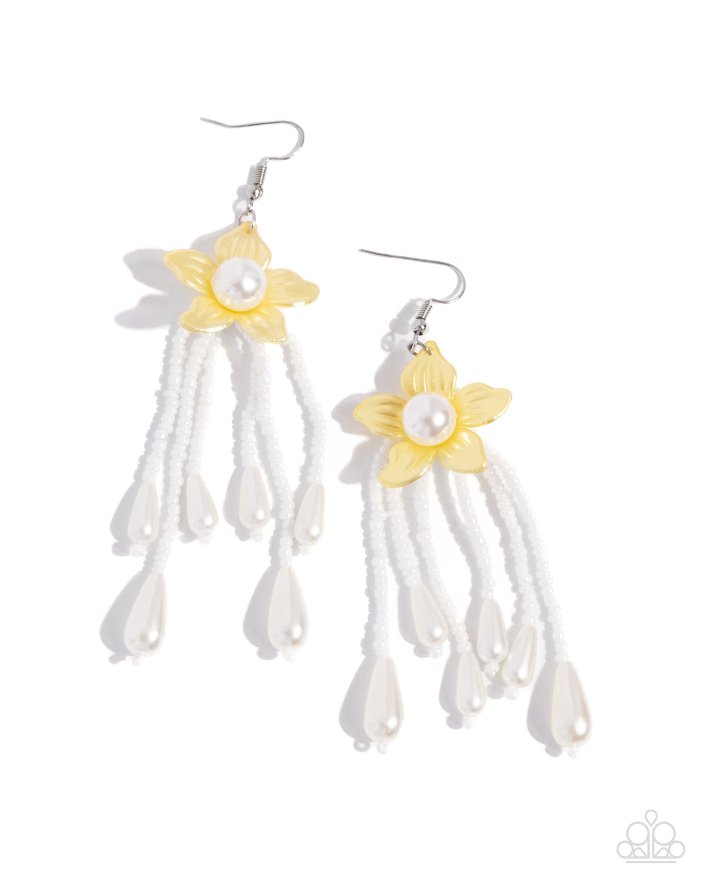 Paparazzi Earrings - Prom Personality - Yellow