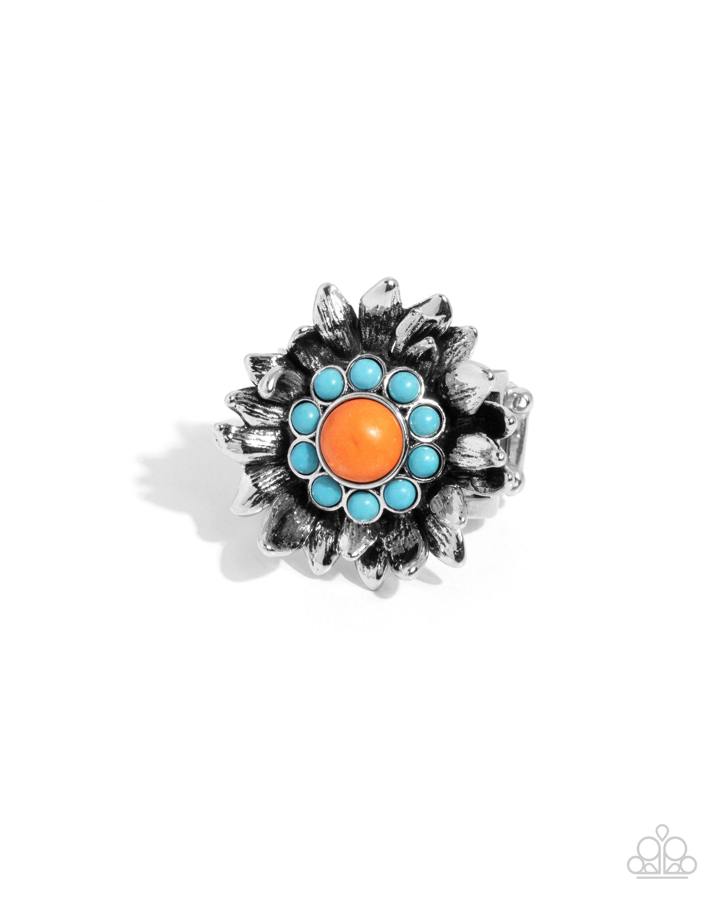 Paparazzi Rings - Screening Sunflower - Orange