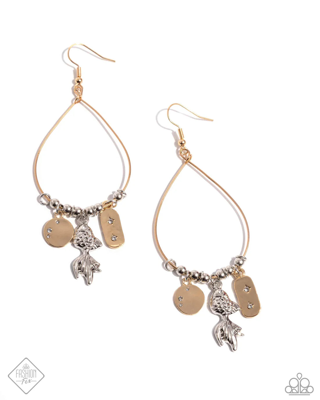 Paparazzi Earrings - Lucky Luxe - Multi - Fashion Fix