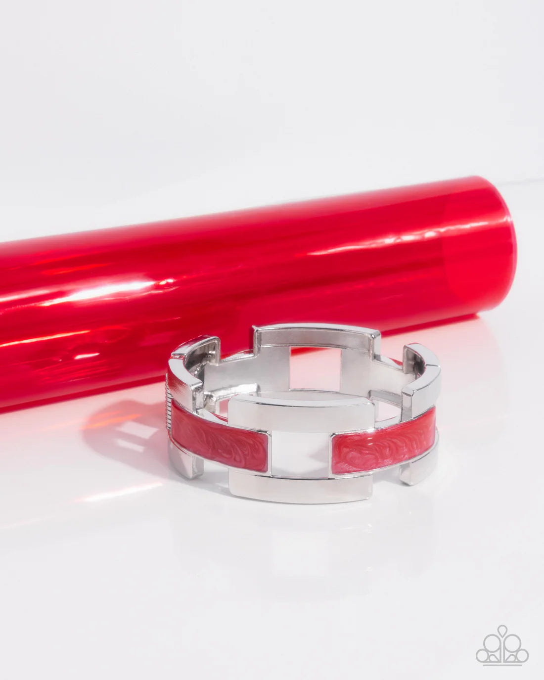 Paparazzi  Bracelets - Modern Merger - Red