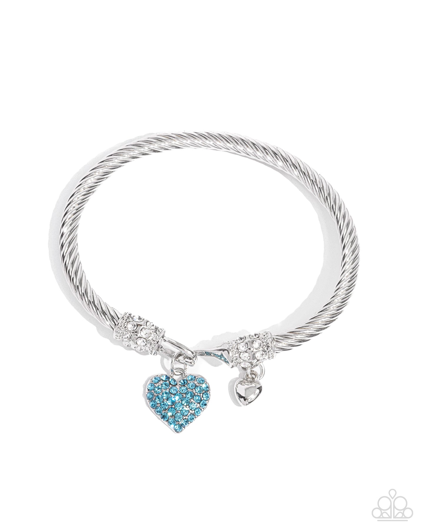 Paparazzi Bracelets - Heart Hour - Blue