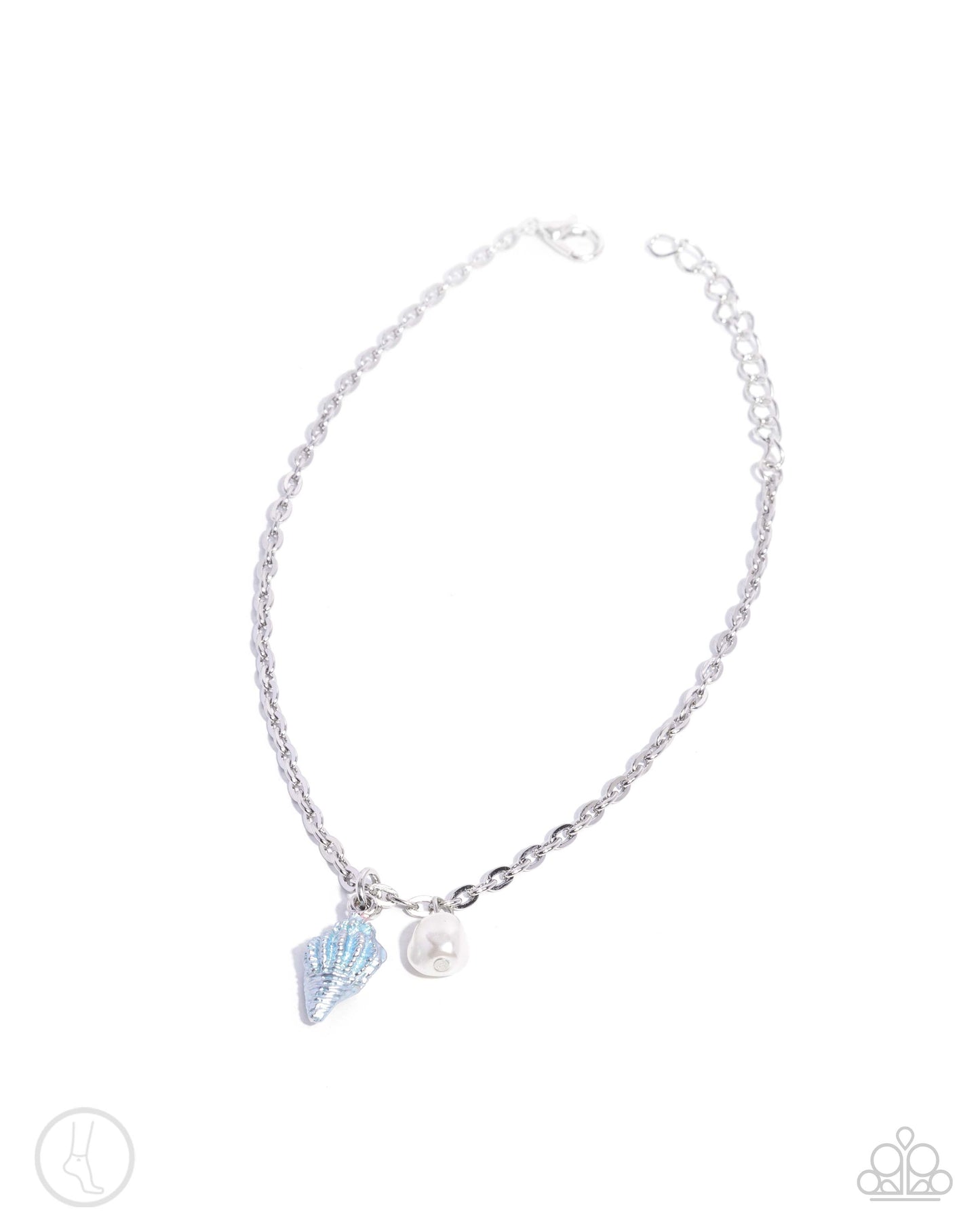 Paparazzi Anklets - Coastal Character - Blue