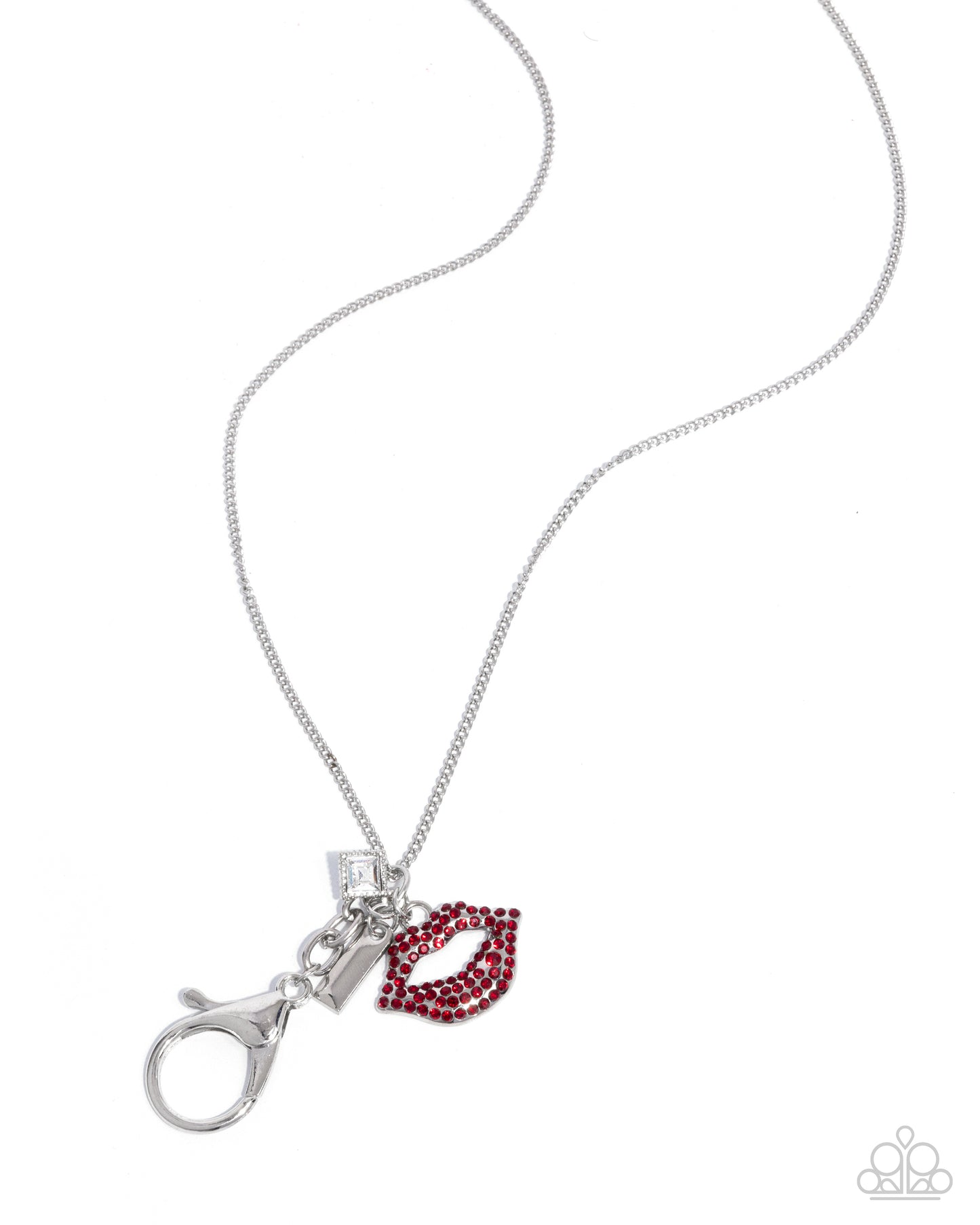 Paparazzi Necklaces - Read My Lips! - Red