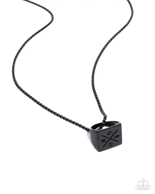 Paparazzi PREORDER Necklaces - City Chase - Black