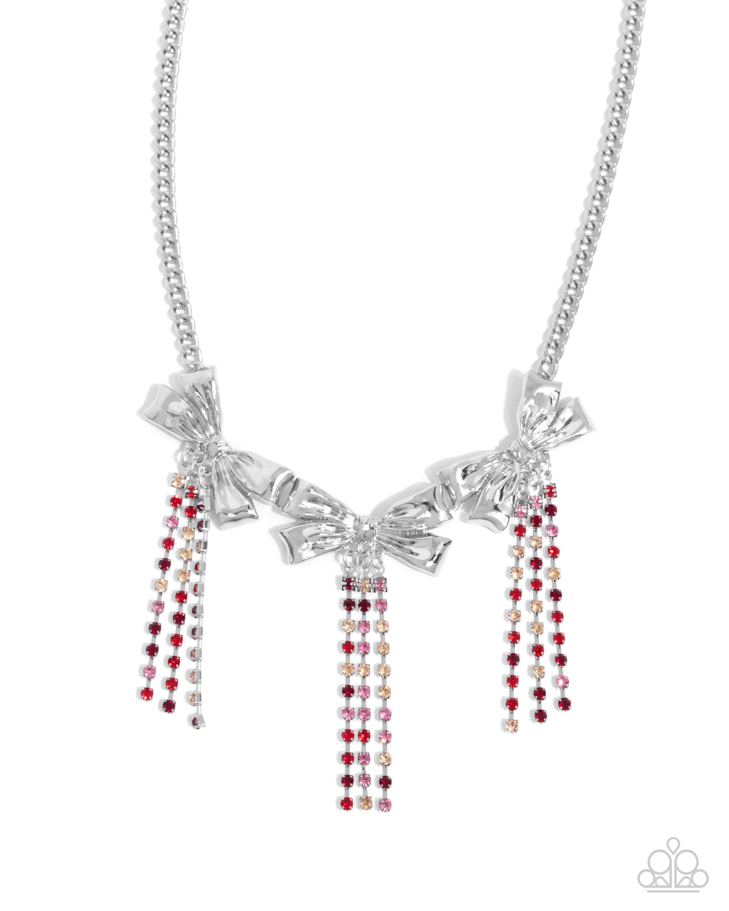 Paparazzi Necklaces - Victorian Influence - Red