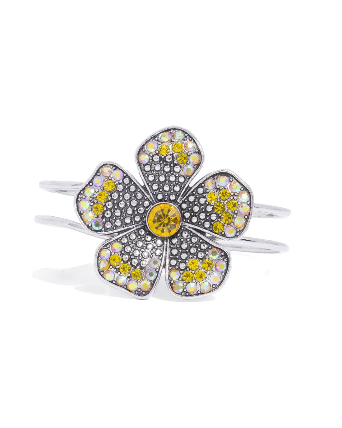 Paparazzi Bracelets - Bedazzled Bloom - Yellow