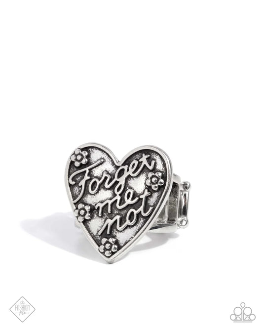 Paparazzi Rings - Rustic Remembrance - Silver - Fashion Fix