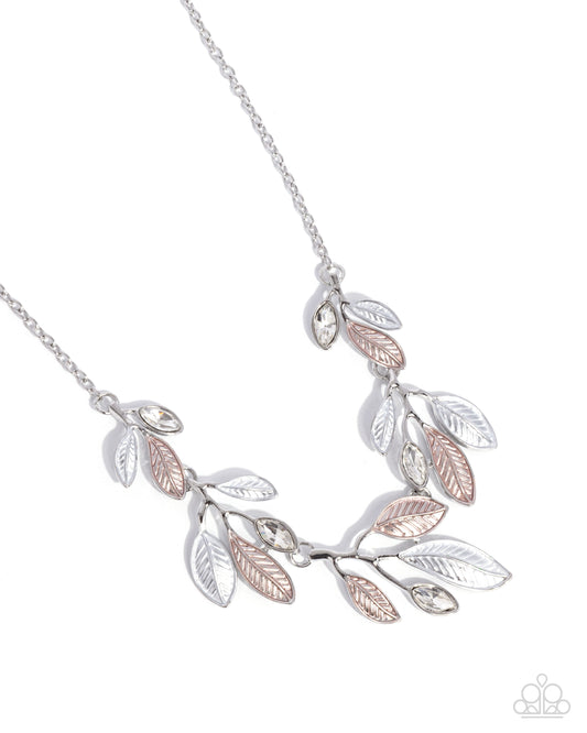 Paparazzi Necklaces - Lyrical Leaves - Brown