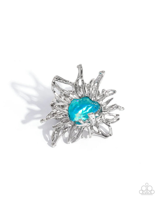 Paparazzi Rings - Artistic Movement - Blue