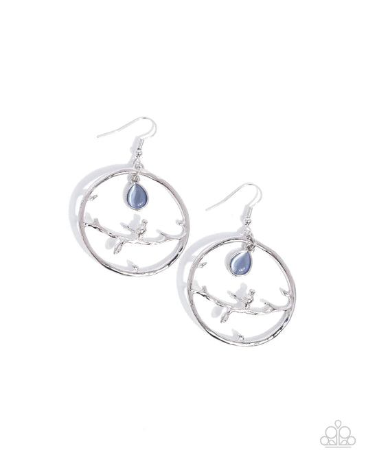 Paparazzi Earrings - Picturesque Scene - Blue