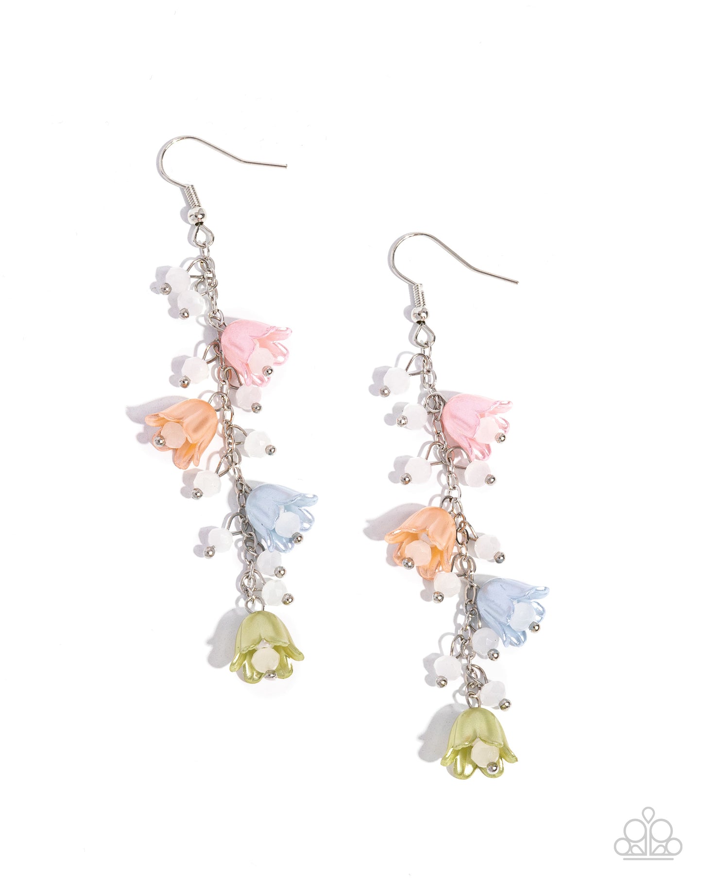 Paparazzi Earrings - Snow Drops - Multi