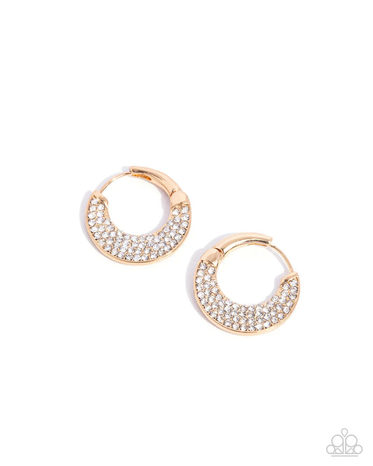 Paparazzi PREORDER Earrings - Winking Whimsy - Gold