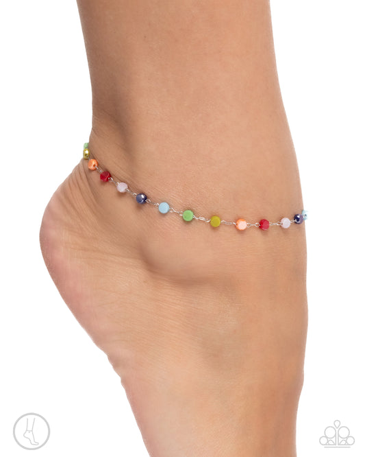 Paparazzi Anklets - Colorful Candy - Multi