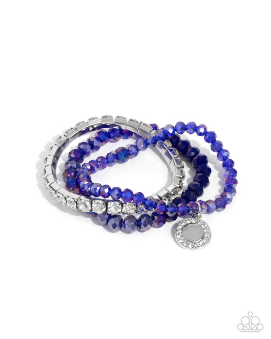 Paparazzi Bracelets - Heroic Haute - Blue