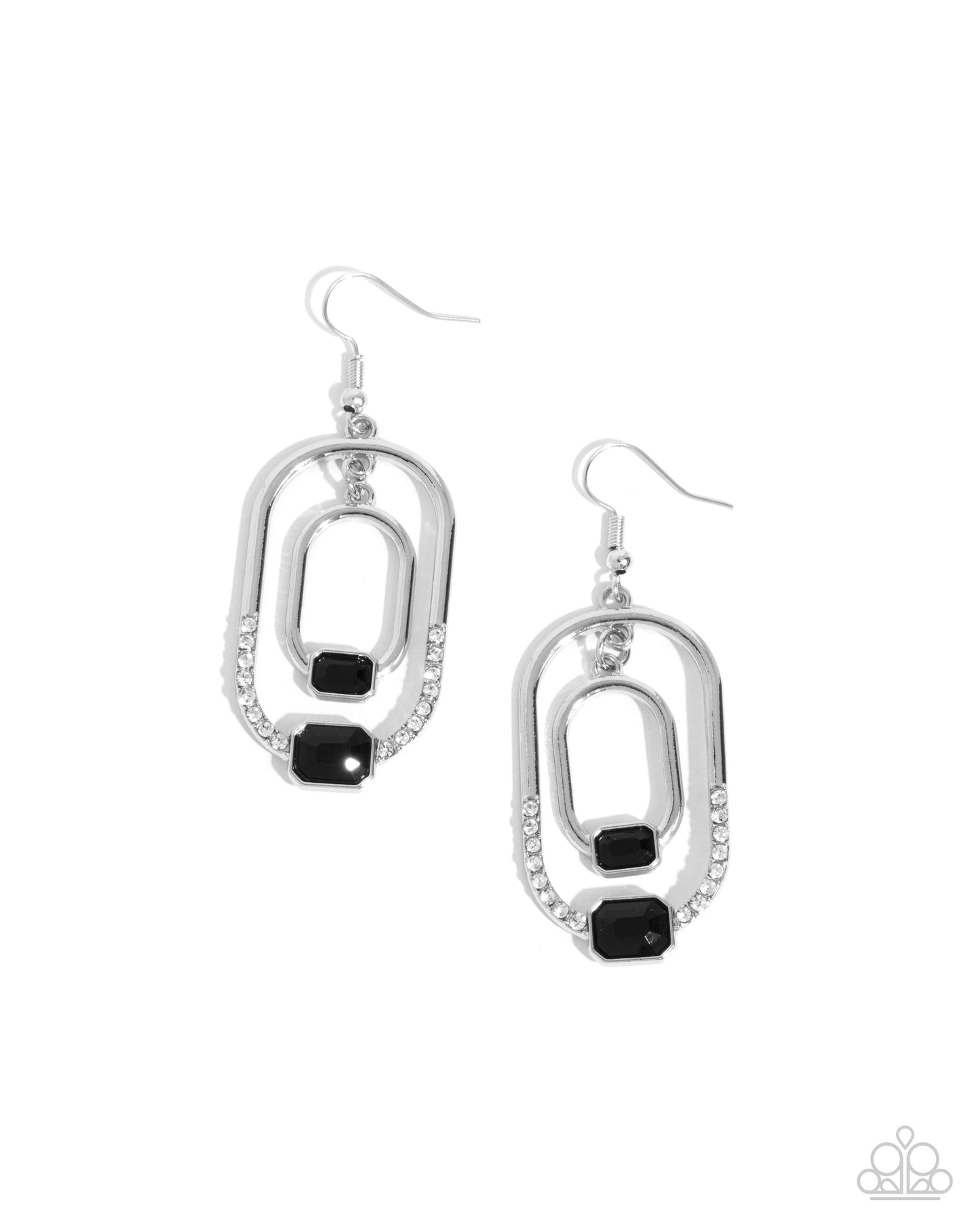 Paparazzi PREORDER Earrings - Matching Magic - Black