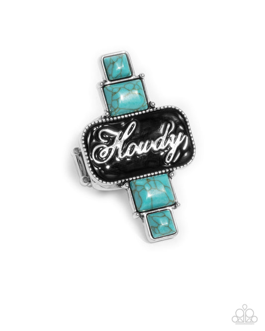 Paparazzi PREORDER Rings - Howdy Holiday - Blue