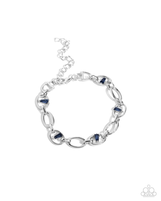 Paparazzi Bracelets - Light-Catching Leisure - Blue