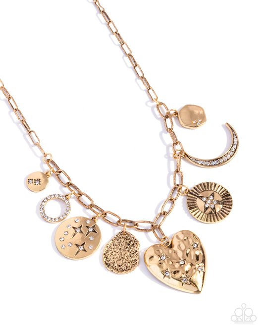 Paparazzi PREORDER Necklaces - Recognizable Radiance - Gold