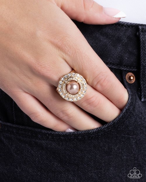 Paparazzi Rings - Sneaky Shimmer - Brown