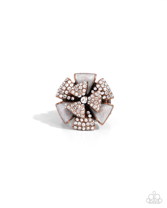 Paparazzi Rings - Persuasive Pizzazz - Copper