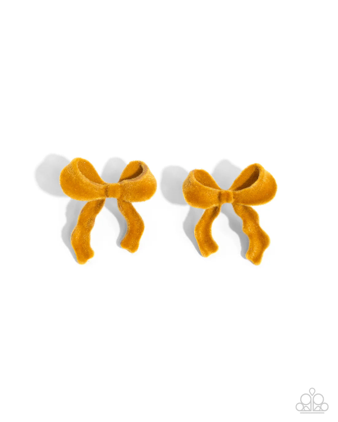 Paparazzi Earrings - Dapper Dedication - Yellow