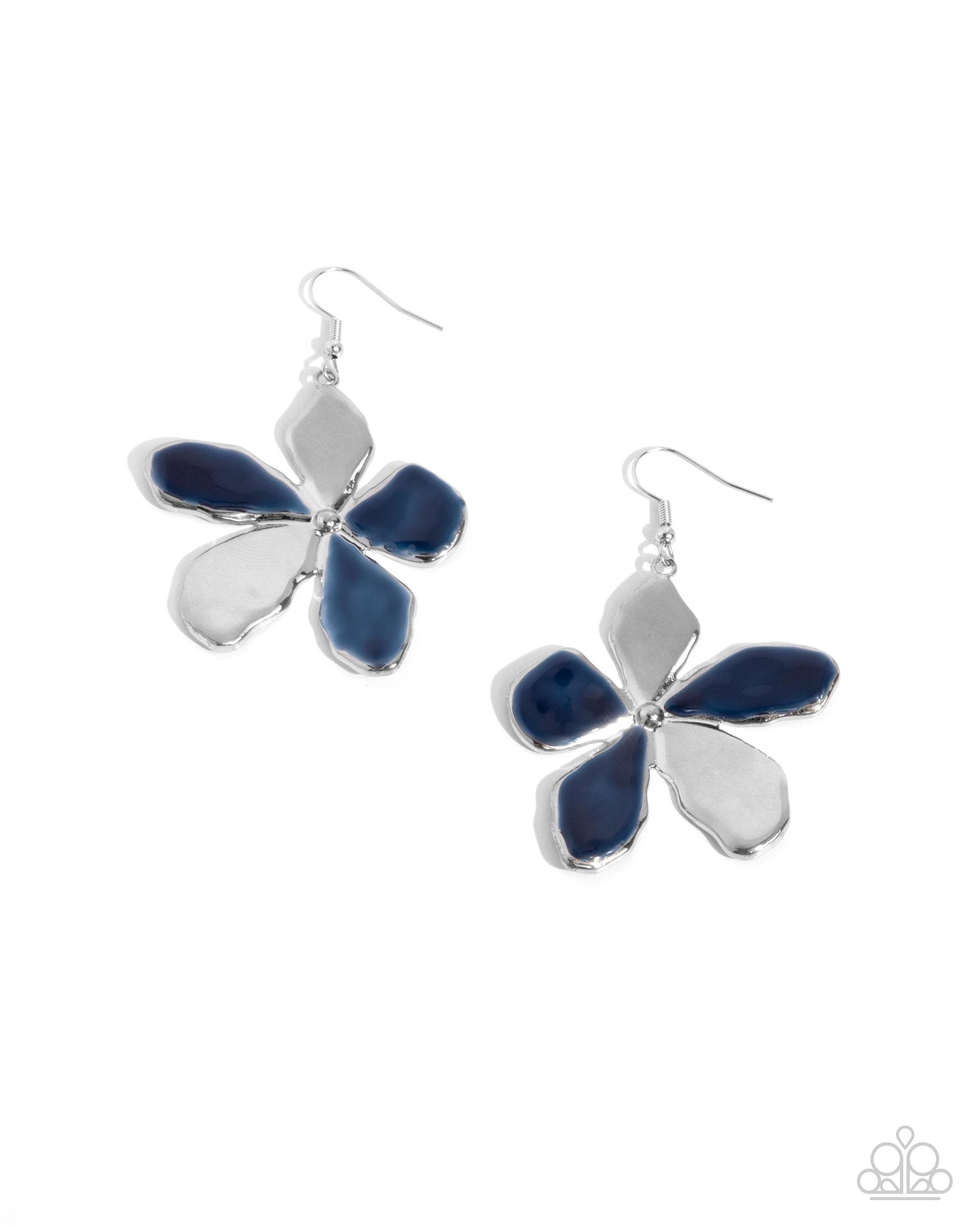 Paparazzi Earrings - Painted Promotion - Blue