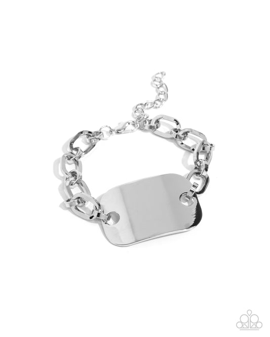 Paparazzi PREORDER Bracelets - Sleek Suit - Silver