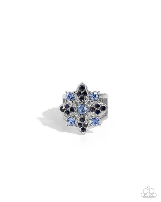 Paparazzi PREORDER Rings - Floral Forte - Blue