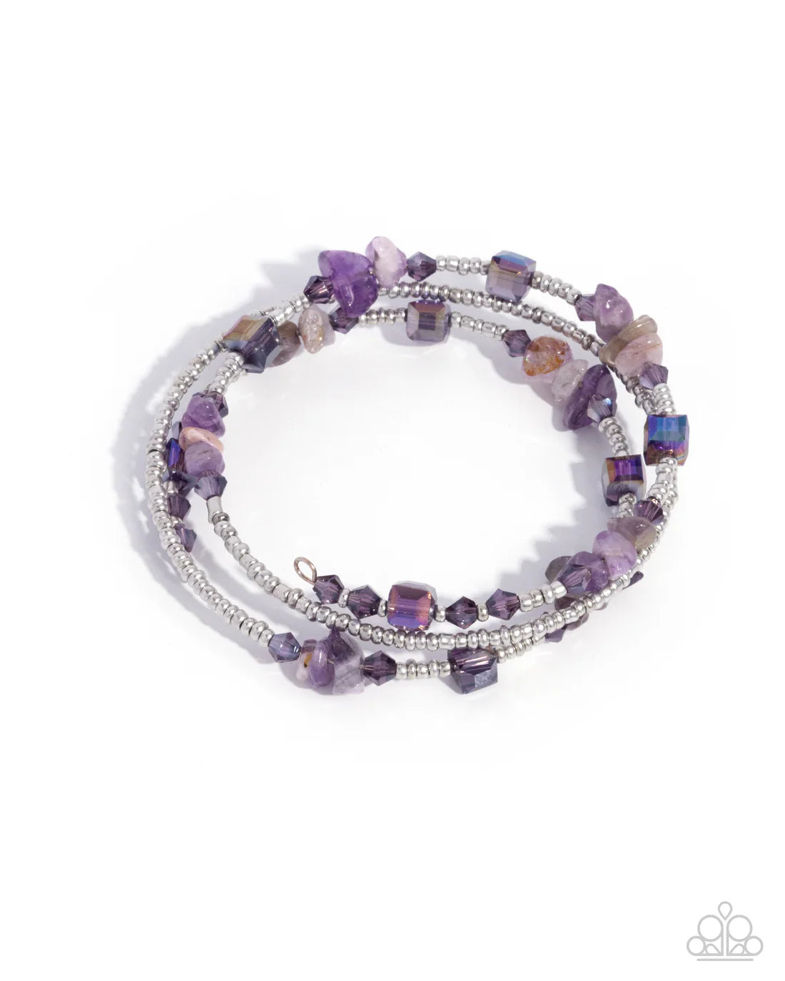 Paparazzi  Bracelets - Seed Bead Scene - Purple