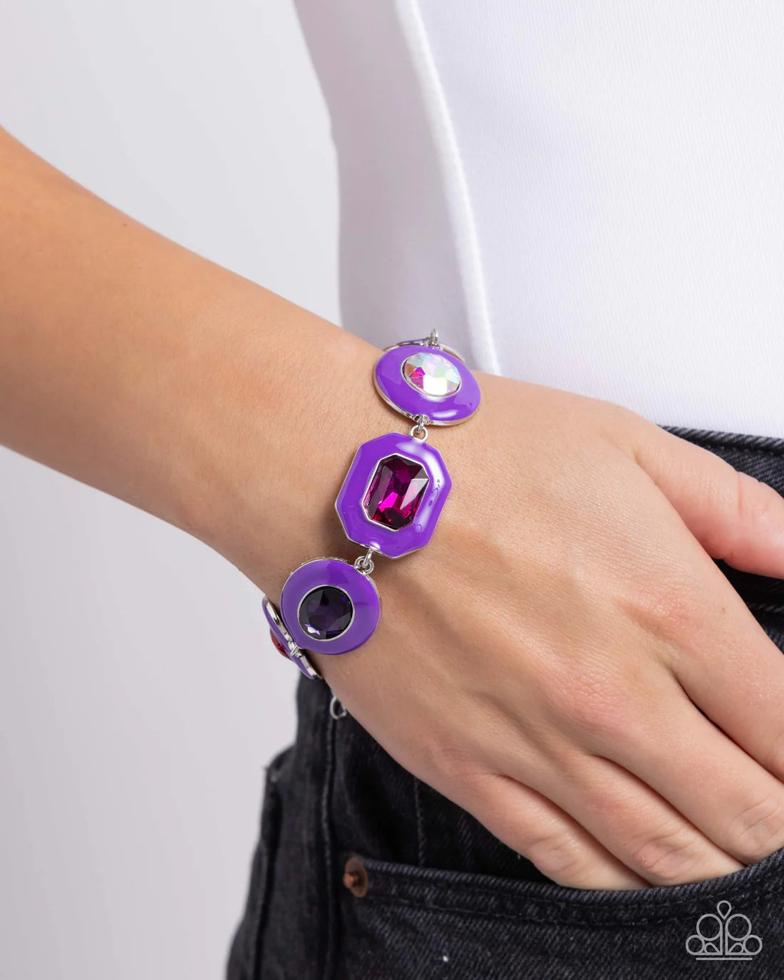 Paparazzi PREORDER Bracelets - Glazed Guest - Purple