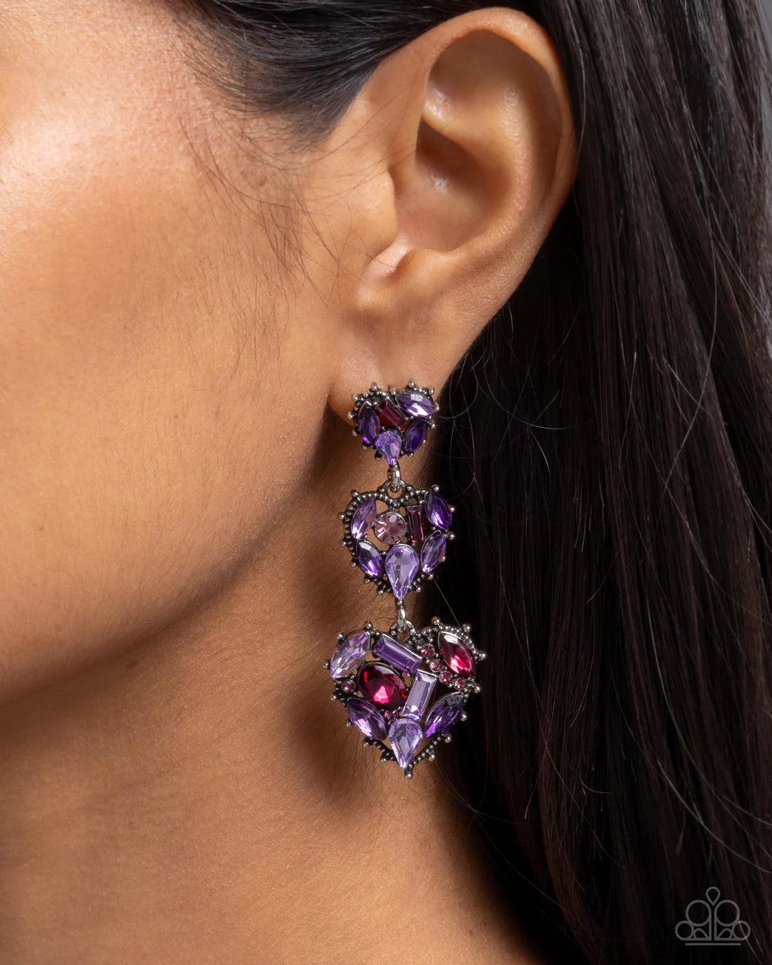 Paparazzi PREORDER Earrings - Lovalbe Lure - Purple