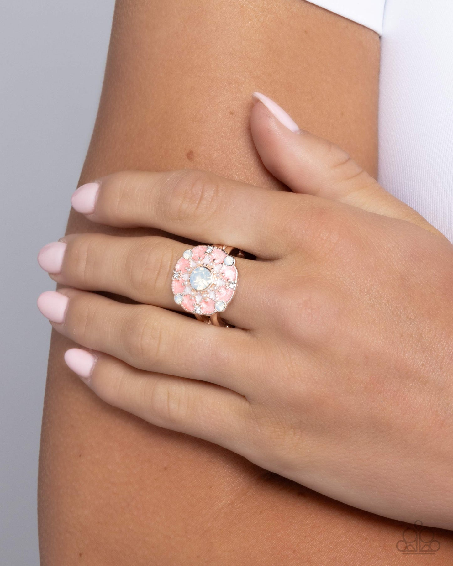 Paparazzi Rings - Cheers to Perfection - Rose Gold