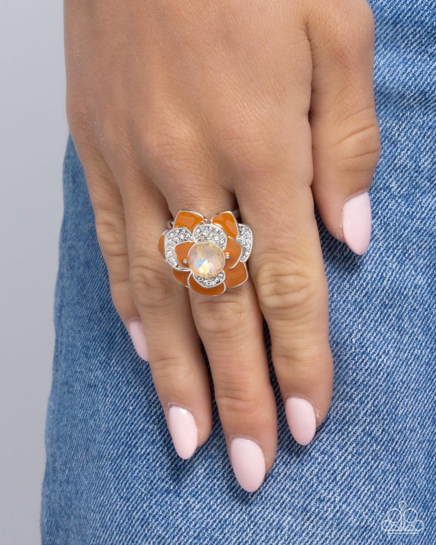 Paparazzi Rings - Bridging Bling - Orange