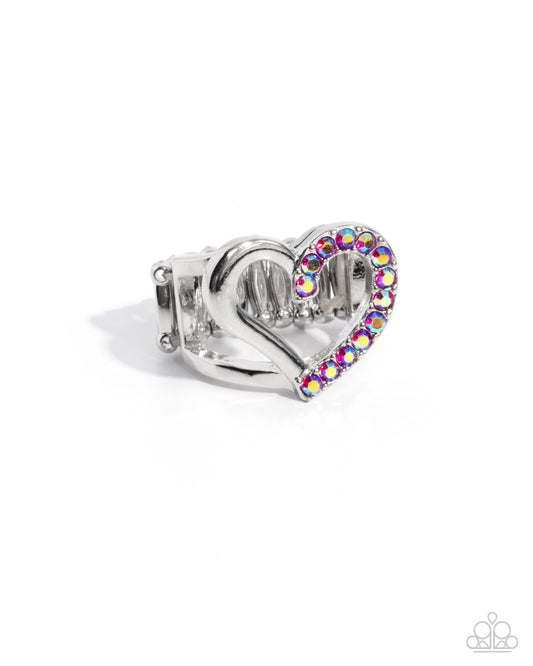 Paparazzi Rings - Abstract Attraction - Pink